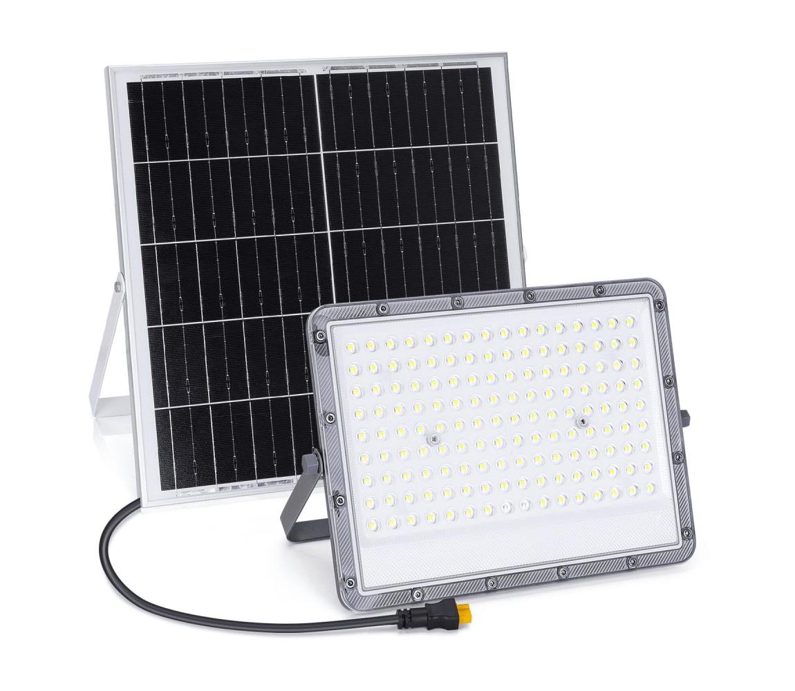 - LED Ściemnialny naświetlacz solarny LED/200W/3,2V IP65 + pilot