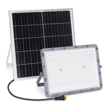Aigostar - LED Ściemnialny naświetlacz solarny LED/200W/3,2V IP65 + zdalne sterowanie