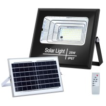 Aigostar - LED Ściemnialny naświetlacz solarny LED/25W/3,2V IP67 + pilot