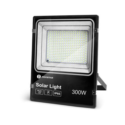 Aigostar - LED Ściemnialny naświetlacz solarny LED/300W/3,2V IP66 25000 mAh + pilot zdalnego sterowania