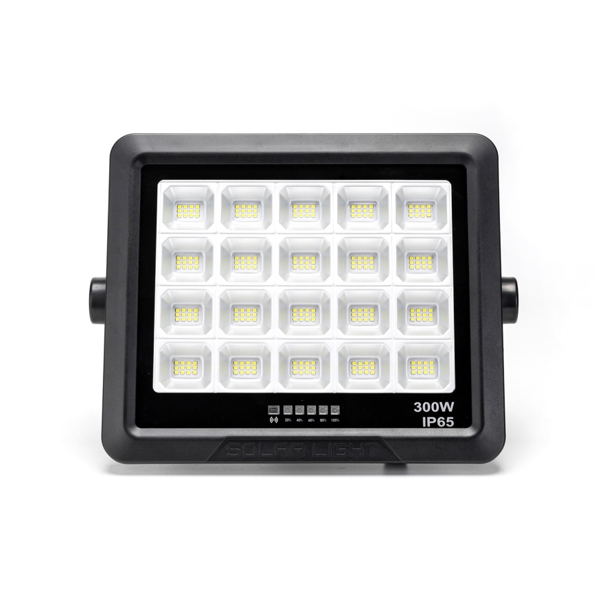 Aigostar - LED Ściemnialny naświetlacz solarny LED/300W/3,4V IP65 + zdalne sterowanie