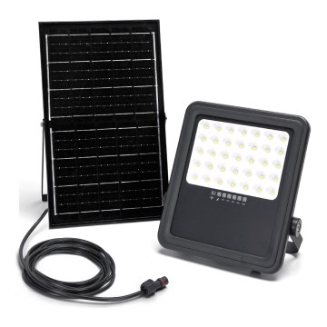 Aigostar - LED Ściemnialny naświetlacz solarny LED/300W/3,4V IP65 + zdalne sterowanie
