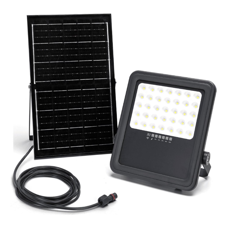Aigostar - LED Ściemnialny naświetlacz solarny LED/300W/3,4V IP65 + zdalne sterowanie
