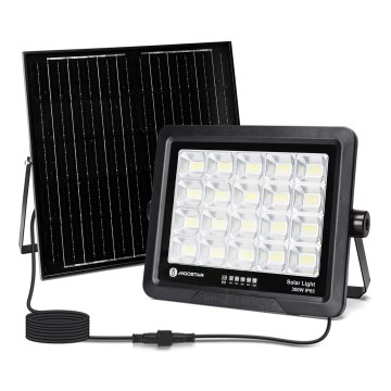 Aigostar - LED Ściemnialny naświetlacz solarny LED/300W/3,4V IP65 + zdalne sterowanie