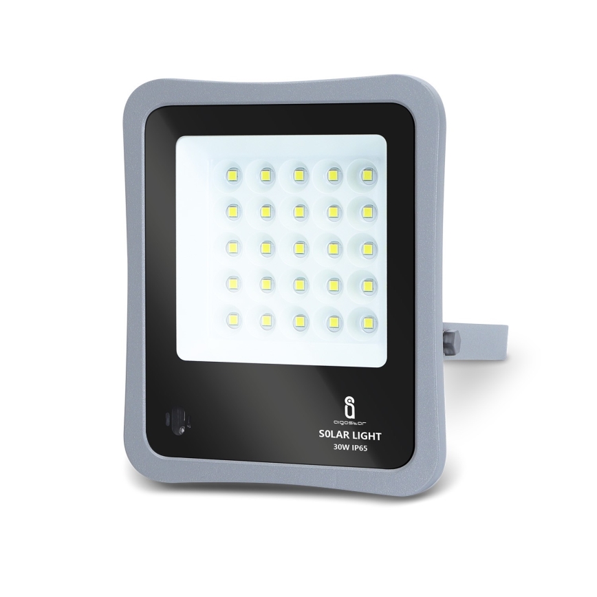 Aigostar - LED Ściemnialny naświetlacz solarny LED/30W/3,2V 20000 mAh IP67 + pilot
