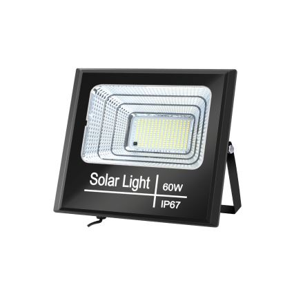 Aigostar - LED Ściemnialny naświetlacz solarny LED/60W/3,2V IP67 + pilot