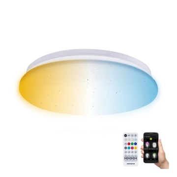 Aigostar - LED Ściemnialny plafon łazienkowy MESH Smart LED/12W/230V 3000-6500K IP44 + pilot zdalnego sterowania