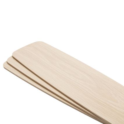 Aigostar - LED Ściemnialny wentylator sufitowy LED/20W/230V 2700-6500K 132cm biały/beżowy + zdalne sterowanie