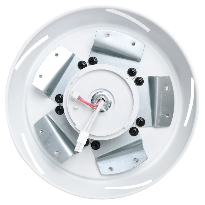 Aigostar - LED Ściemnialny wentylator sufitowy LED/20W/230V 2700-6500K 132cm biały/beżowy + zdalne sterowanie