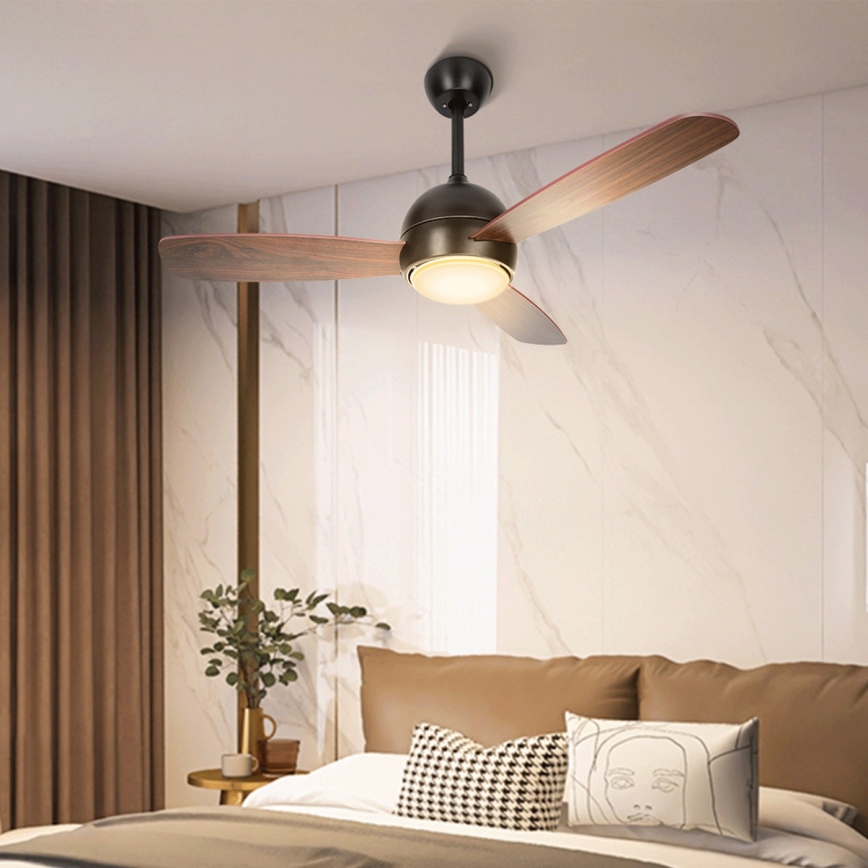 Aigostar - LED Ściemnialny wentylator sufitowy LED/24W/230V 2700-6500K 106,6 cm + pilot zdalnego sterowania