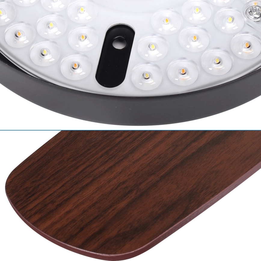 Aigostar - LED Ściemnialny wentylator sufitowy LED/24W/230V 2700-6500K 106,6 cm + pilot zdalnego sterowania