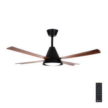 Aigostar - LED Ściemnialny wentylator sufitowy LED/24W/230V 2700-6500K 132cm + pilot zdalnego sterowania