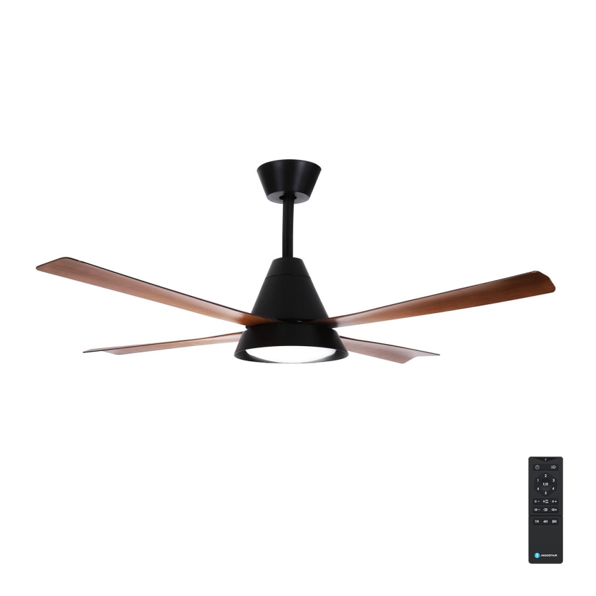 Aigostar - LED Ściemnialny wentylator sufitowy LED/24W/230V 2700-6500K 132cm + pilot zdalnego sterowania