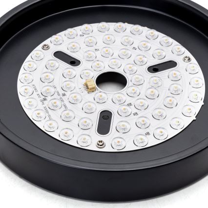 Aigostar - LED Ściemnialny wentylator sufitowy LED/24W/230V 2700-6500K 165cm czarny + zdalne sterowanie