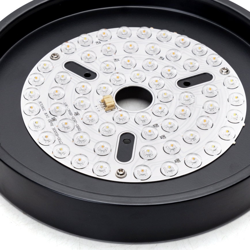 Aigostar - LED Ściemnialny wentylator sufitowy LED/24W/230V 2700-6500K 165cm czarny + zdalne sterowanie
