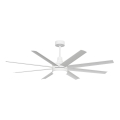 Aigostar - LED Ściemnialny wentylator sufitowy LED/24W/230V 2700-6500K śr. 165 cm + pilot zdalnego sterowania biały