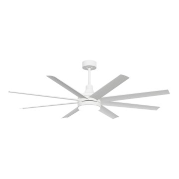 Aigostar - LED Ściemnialny wentylator sufitowy LED/24W/230V 2700-6500K śr. 165 cm + pilot zdalnego sterowania biały