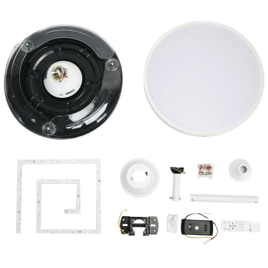 Aigostar - LED Ściemnialny wentylator sufitowy LED/36W/230V 2700-6500K śr. 107 cm + pilot zdalnego sterowania biały