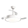 Aigostar - LED Ściemnialny wentylator sufitowy LED/36W/230V 2700-6500K śr. 107 cm + pilot zdalnego sterowania biały