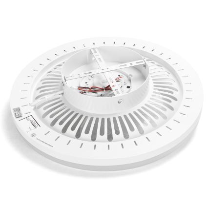 Aigostar - LED Ściemnialny wentylator sufitowy LED/40W/230V 2700/4000/6500K śr. 50 cm + pilot zdalnego sterowania biały