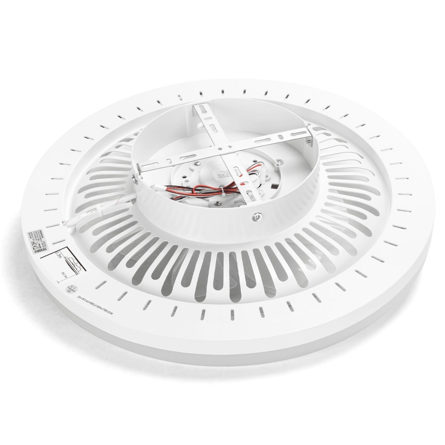 Aigostar - LED Ściemnialny wentylator sufitowy LED/40W/230V 2700/4000/6500K śr. 50 cm + pilot zdalnego sterowania biały