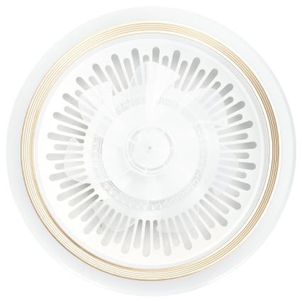 Aigostar - LED Ściemnialny wentylator sufitowy LED/40W/230V 2700/4000/6500K śr. 50 cm + pilot zdalnego sterowania biały