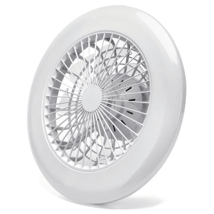 Aigostar - LED Ściemnialny wentylator sufitowy LED/40W/230V 2700-6500K śr. 49 cm + pilot zdalnego sterowania biały
