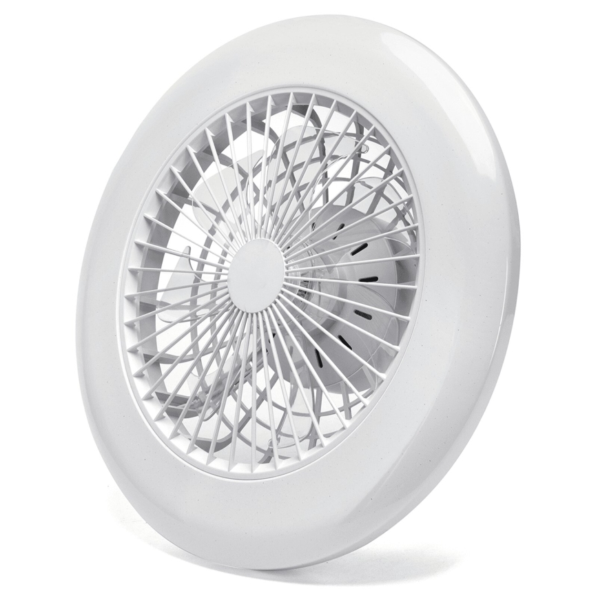 Aigostar - LED Ściemnialny wentylator sufitowy LED/40W/230V 2700-6500K śr. 49 cm + pilot zdalnego sterowania biały