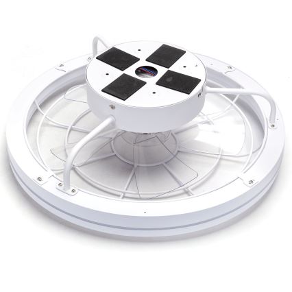 Aigostar - LED Ściemnialny wentylator sufitowy LED/40W/230V 2700-6500K śr. 48 cm + pilot zdalnego sterowania biały