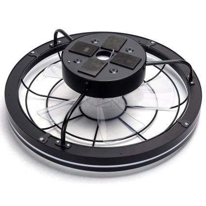 Aigostar - LED Ściemnialny wentylator sufitowy LED/40W/230V 2700-6500K śr. 48 cm + pilot zdalnego sterowania czarny