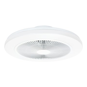 Aigostar - LED Ściemnialny wentylator sufitowy LED/40W/230V 2700-6500K śr. 48 cm + pilot zdalnego sterowania biały