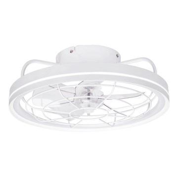 Aigostar - LED Ściemnialny wentylator sufitowy LED/40W/230V 2700-6500K śr. 48 cm + pilot zdalnego sterowania biały