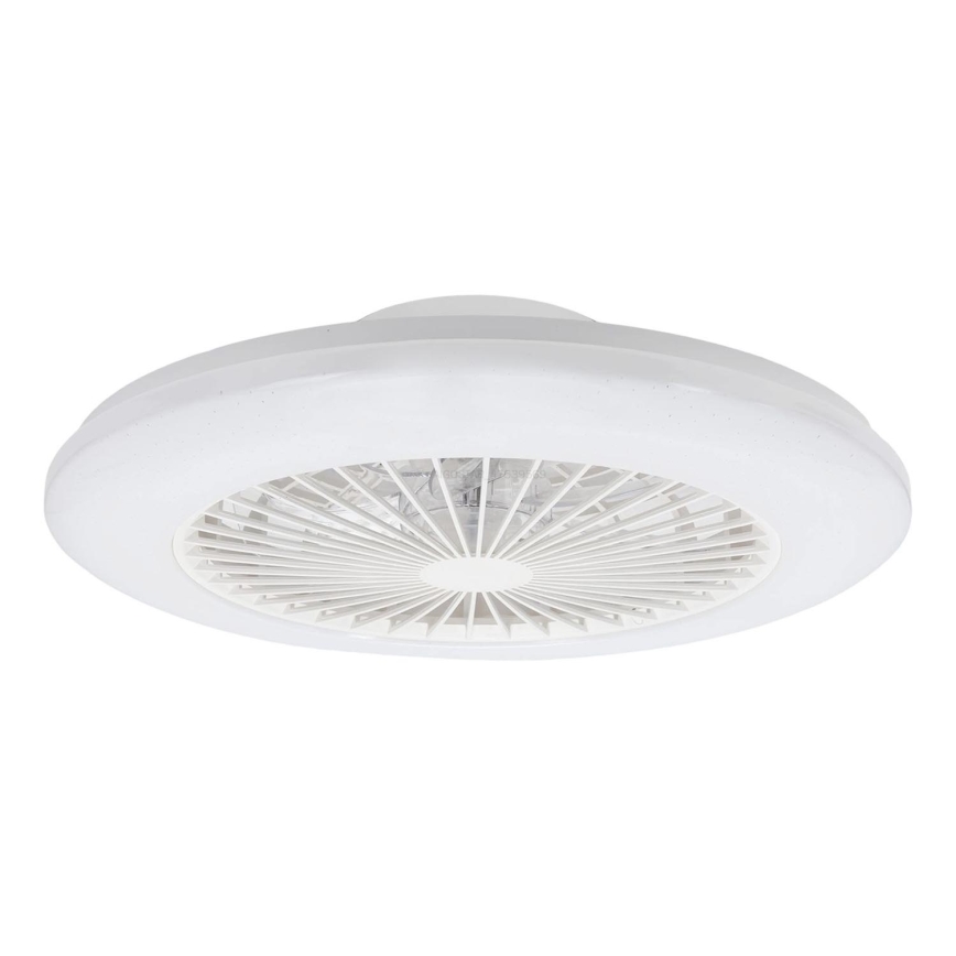 Aigostar - LED Ściemniany plafon z wentylatorem LED/40W/230V 2700-6500K śr. 48,5 cm biały + pilot zdalnego sterowania