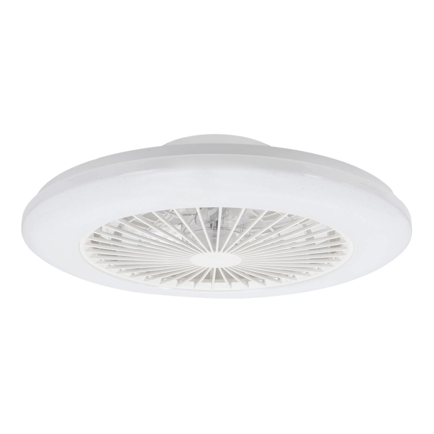 Aigostar - LED Ściemniany plafon z wentylatorem MESH LED/40W/230V 2700-6500K biały + pilot zdalnego sterowania