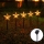 Aigostar - LED Solarna lampa bożonarodzeniowa LED/0,054W/1,2V 1m IP65 800 mAh ciepła biel