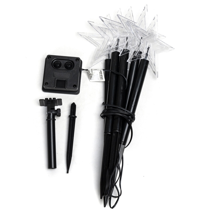 Aigostar - LED Solarna lampa bożonarodzeniowa LED/0,054W/1,2V 1m IP65 800 mAh ciepła biel