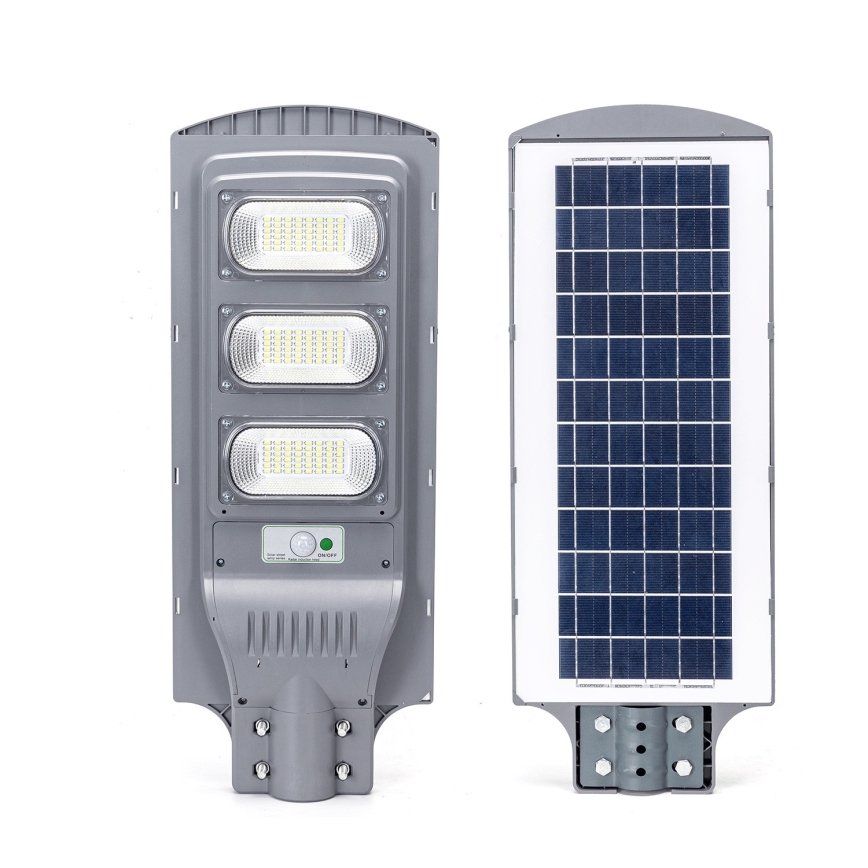 Aigostar - LED Solarna lampa uliczna z czujnikiem pohybu i soumraku LED/150W/3,2V 15000mAh IP65 6500K + zdalne sterowanie
