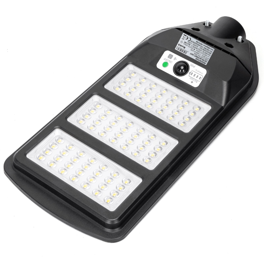 Aigostar - LED Solarna lampa uliczna z czujnikiem LED/150W/3,2V 8000mAh IP65 6500K + zdalne sterowanie