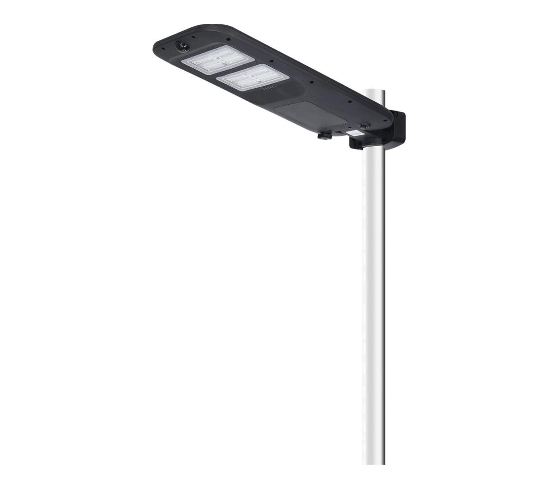 - LED Solarna lampa uliczna z czujnikiem LED/180W/4V 7500mAh IP65 + pilot