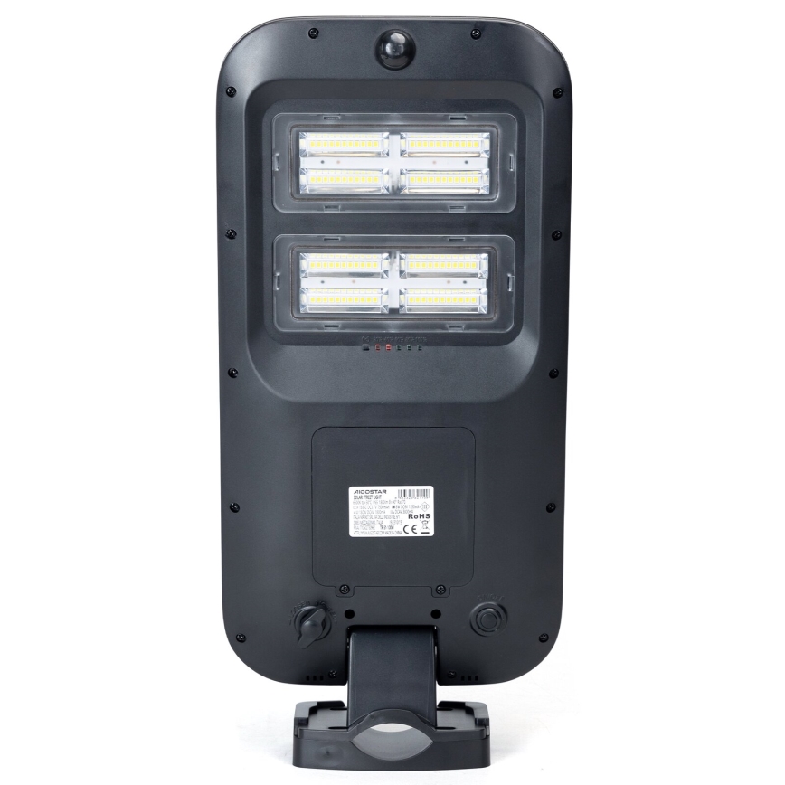 Aigostar - LED Solarna lampa uliczna z czujnikiem LED/180W/4V 7500mAh IP65 + zdalne sterowanie