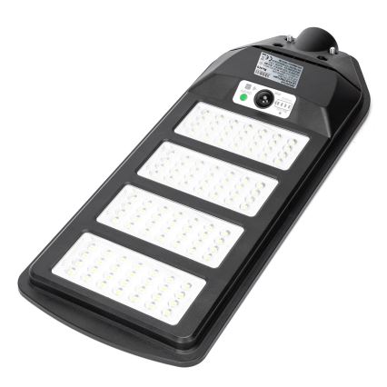 Aigostar - LED Solarna lampa uliczna z czujnikiem LED/200W/3,2V 12000mAh IP65 6500K + zdalne sterowanie