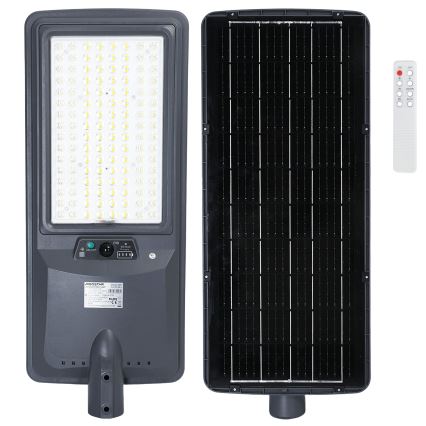 Aigostar - LED solarna lampa uliczna z czujnikiem LED/300W/3,2V 3600mAh + pilot zdalnego sterowania
