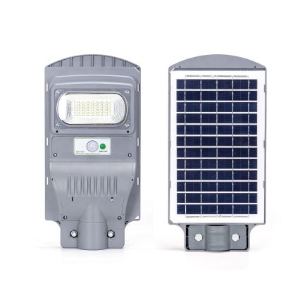 Aigostar - LED Solarna lampa uliczna z czujnikiem LED/50W/3,2V 5000mAh IP65 6500K + pilot zdalnego sterowania