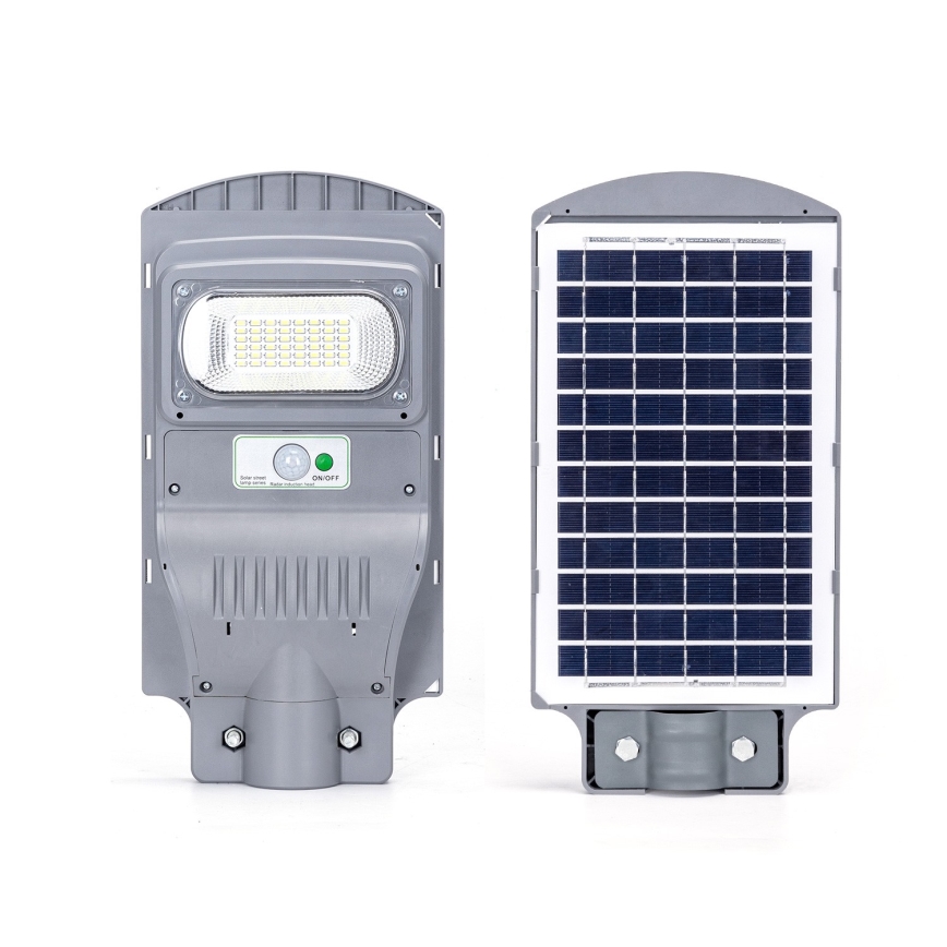 Aigostar - LED Solarna lampa uliczna z czujnikiem LED/50W/3,2V 5000mAh IP65 6500K + pilot zdalnego sterowania