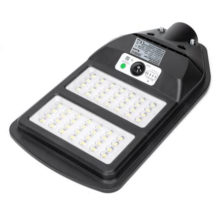Aigostar - LED Solarna lampa uliczna z czujnikiem LED/70W/3,2V 4000mAh IP65 6500K + zdalne sterowanie
