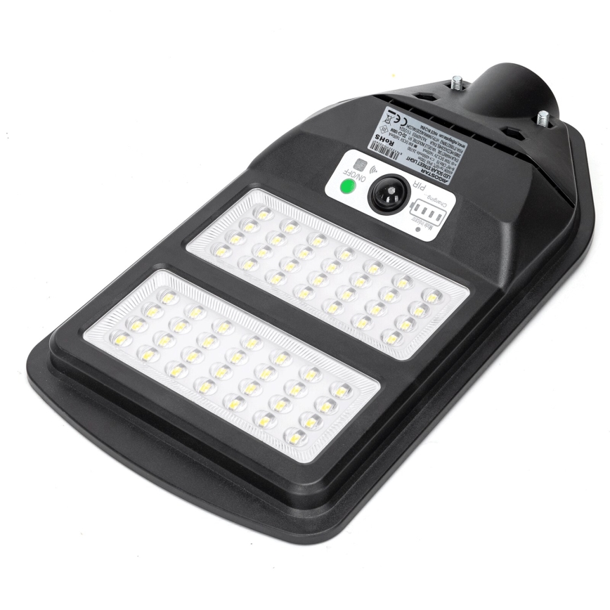 Aigostar - LED Solarna lampa uliczna z czujnikiem LED/70W/3,2V 4000mAh IP65 6500K + zdalne sterowanie