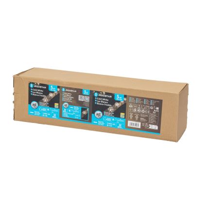 Aigostar - LED Solarne oświetlenie bożonarodzeniowe LED/0,054W/1,2V 1m IP65 zimna biel