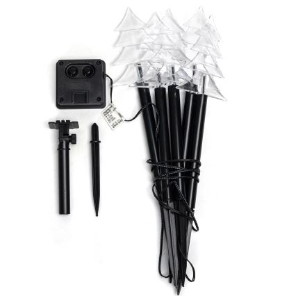Aigostar - LED Solarne oświetlenie bożonarodzeniowe LED/0,054W/1,2V 1m IP65 zimna biel