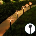 Aigostar - LED Solarny lampion świąteczny LED/0,054W/1,2V 1m IP65 ciepła biel