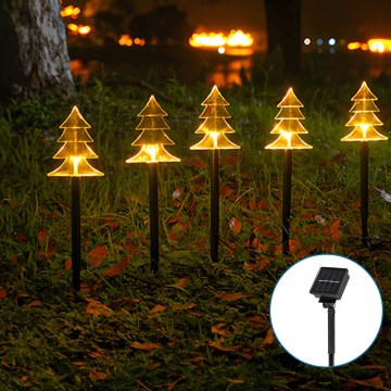 Aigostar - LED Solarny lampion świąteczny LED/0,054W/1,2V 1m IP65 ciepła biel